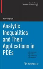 Analytic Inequalities and Their Applications in PDEs