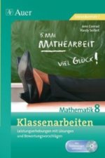 Klassenarbeiten Mathematik 8, m. CD-ROM