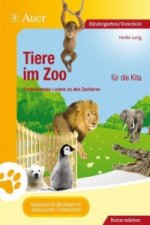 Tiere im Zoo für die Kita