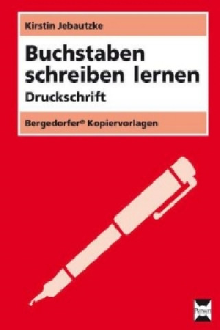 Buchstaben schreiben lernen - Druckschrift; .