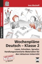 Wochenpläne Deutsch - Klasse 2, m. 1 CD-ROM