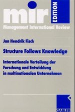Structure Follows Knowledge