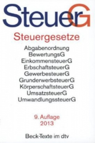 Steuergesetze (SteuerG)