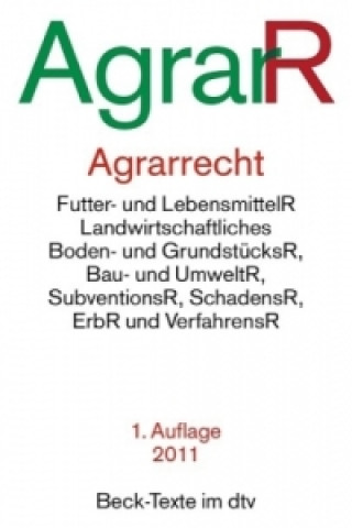 Agrarrecht (AgrarR)