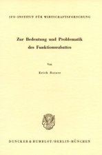 Zur Bedeutung und Problematik des Funktionsrabattes.