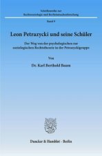 Leon Petrazycki und seine Schüler.