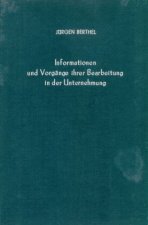 Informationen und Vorgänge ihrer Bearbeitung in der Unternehmung.