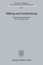 Bildung und Sozialordnung.