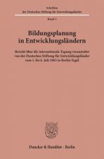 Bildungsplanung in Entwicklungsländern.