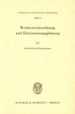 Wettbewerbsordnung und Eliminierungsplanung.