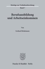 Berufsausbildung und Arbeitseinkommen.