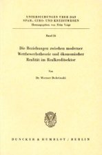 Die Beziehungen zwischen moderner Wettbewerbstheorie und ökonomischer Realität im Realkreditsektor.