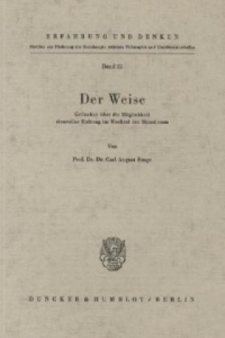 Der Weise.