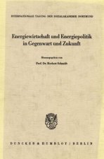 Energiewirtschaft und Energiepolitik in Gegenwart und Zukunft.
