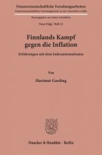 Finnlands Kampf gegen die Inflation.