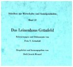 Das Leinenhaus Grünfeld.