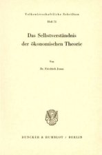 Das Selbstverständnis der ökonomischen Theorie.