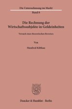Die Rechnung der Wirtschaftssubjekte in Geldeinheiten.