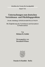 Untersuchungen zum deutschen Vertriebenen- und Flüchtlingsproblem.