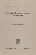 Die Haftung des Besitzers nach den 989 - 993 BGB.
