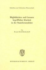 Möglichkeiten und Grenzen begrifflicher Klarheit in der Staatsformenlehre.
