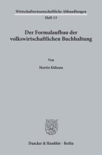 Der Formalaufbau der volkswirtschaftlichen Buchhaltung.