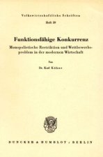 Funktionsfähige Konkurrenz.
