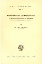 Zur Problematik des Miteigentums.