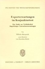 Exporterwartungen im Konjunkturtest.