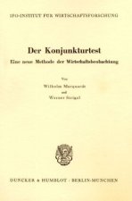 Der Konjunkturtest.
