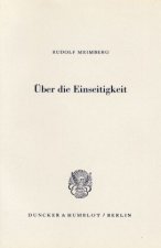 Über die Einseitigkeit.