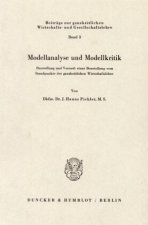 Modellanalyse und Modellkritik.