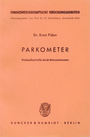 Parkometer.