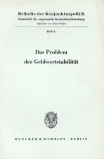 Das Problem der Geldwertstabilität.