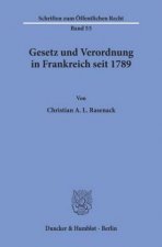 Gesetz und Verordnung in Frankreich seit 1789.