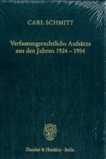 Verfassungsrechtliche Aufsätze aus den Jahren 1924 - 1954.