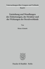 Entstehung und Wandlungen der Zielsetzungen, der Struktur und der Wirkungen der Berufsverbände.