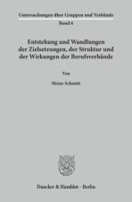 Entstehung und Wandlungen der Zielsetzungen, der Struktur und der Wirkungen der Berufsverbände.