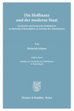 Die Hoffinanz und der moderne Staat.