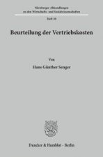 Beurteilung der Vertriebskosten.