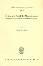 System und Politik der Mindestreserve.
