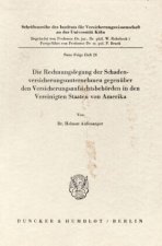 Die Rechnungslegung der Schadenversicherungsunternehmen gegenüber den Versicherungsaufsichtsbehörden in den Vereinigten Staaten von Amerika.
