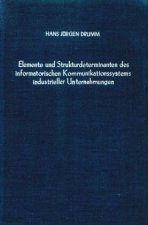 Elemente und Strukturdeterminanten des informatorischen Kommunikationssystems industrieller Unternehmungen.