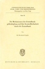 Die Mechanismen der Zentralbankgeldschöpfung und ihre Kontrollierbarkeit durch die Zentralbank.