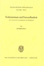 Verbotsirrtum und Vorwerfbarkeit.