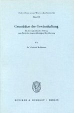Grundsätze der Gewinnhaftung.