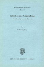 Institution und Veranstaltung.