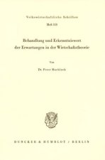 Behandlung und Erkenntniswert der Erwartungen in der Wirtschaftstheorie.
