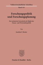 Forschungspolitik und Forschungsplanung.