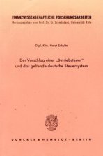 Der Vorschlag einer 